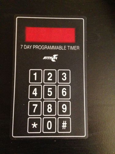 Artisan 7 day programmable sold state timer 4950pm for sale