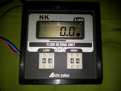Nk aichi tokei flow alarm unit for sale