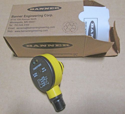 Banner sensor T18AW3FF100Q1 New in box lot of 2