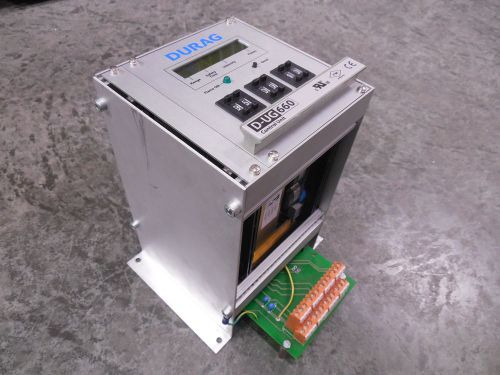 Used durag d-ug660 flame monitor control unit. d-bt 660 for sale