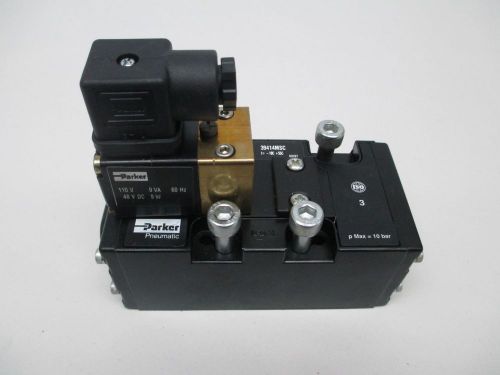 NEW PARKER 39414MSC 110V-AC SOLENOID VALVE D303410