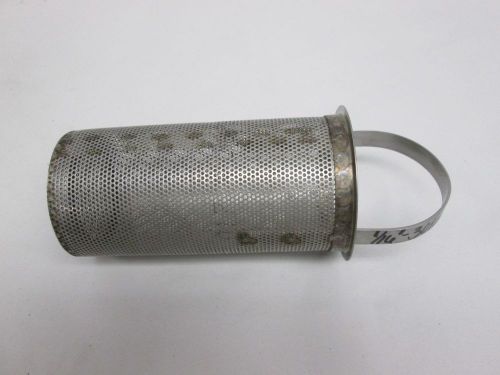 New mueller 2 125f strainer basket 2-7/8in id stainless valve part d304924 for sale