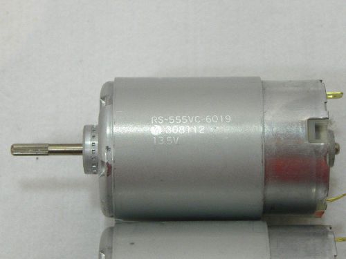 Mabuchi Motor RS-555VC-6019 13.5VDC NEW long shaft  lot of 3 motors