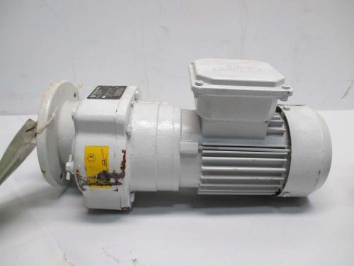 New nord 63s/4 010f-63s/4 0.14kw 460v 1720rpm 196.89:1 6.8rpm gear motor d408141 for sale