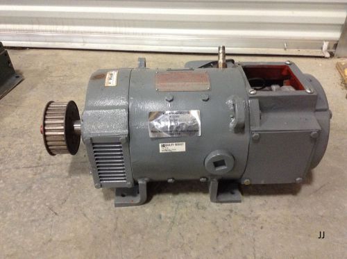 General electric kinamatic dc shunt motor 7.5hp 1750/2300rpm 1.25&#034; shaft cd218at for sale
