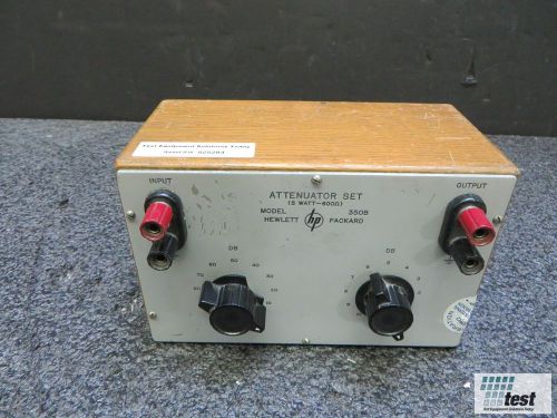 Agilent hp 350b attenuator set  id #25284 se for sale