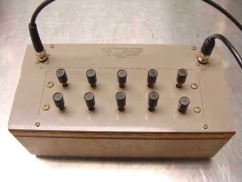 Vintage Daven RF Attenuation / Attenuator network Type 651 Z-73 Ohm 0-225MC NICE