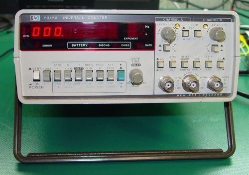 HP 5315A Frequency Counter 1 Ghz Options 003 004