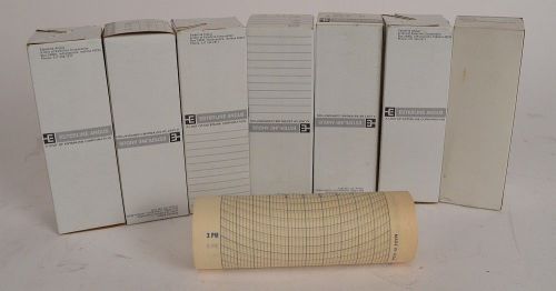 Lot of 7 New Esterline Angus 4311C  Chart Roll Recorder Paper