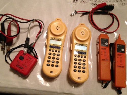 Test-um(2) lil buttie pro test phones &amp; paladin line toner..used..free shipping for sale
