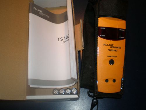 Fluke Networks TS100 PRO Cable Fault Finder New in Box Free Shipping