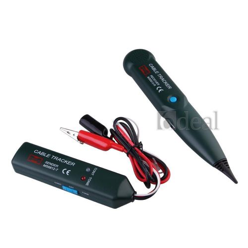 Telephone Phone Network RJ Cable Wire Line Tone Tracer Tracker Detector