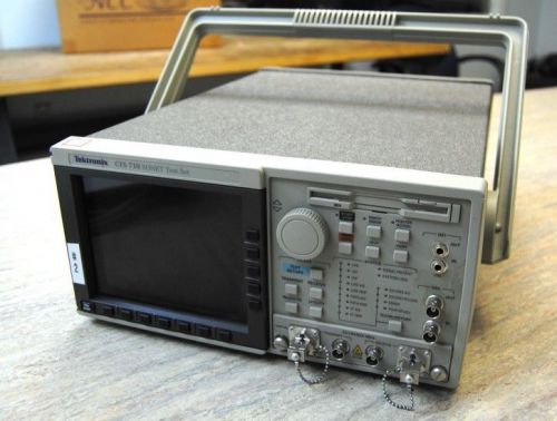 Tektronix cts710 sonet test set package  w/case, owners manual, reference guides for sale