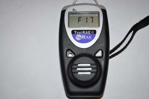 Rae ToxiRAE II PGM-1100 Personal O2 Gas Monitor NOT WORKING PROPERLY