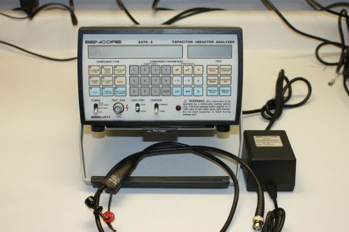 Sencore Model LC77 Auto - Z Capacitor Inductor Analyzer. Tested &amp; Working.