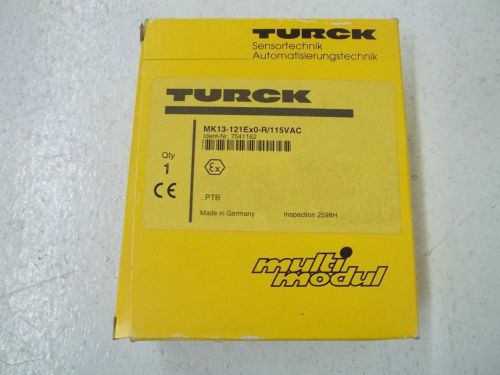 TURCK MK13-121EX0-R/115VAC MULTI MODUL *NEW IN A BOX*