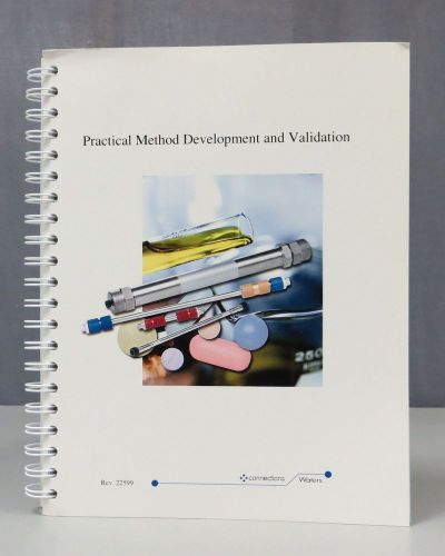Waters Practical Method Development and Validation Manual