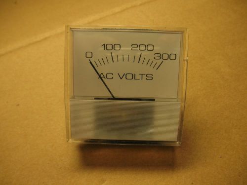 0 - 300 AC VOLTS~A C VOLTMETER~VOLT GAUGE PRIME~INSTRUMENT