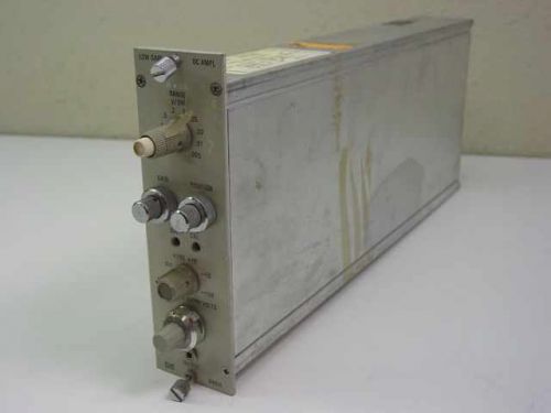 HP 8801A  Low Gain DC Amp, plug-in