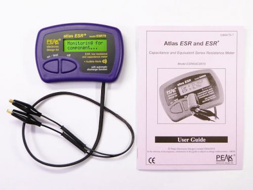 Peak esr70 atlas digital capacitance meter for sale