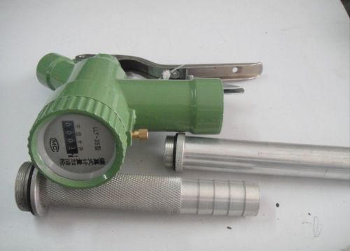 Fuel diesel petrol oil delivery gun nozzle dispenser with digital flow meter for sale