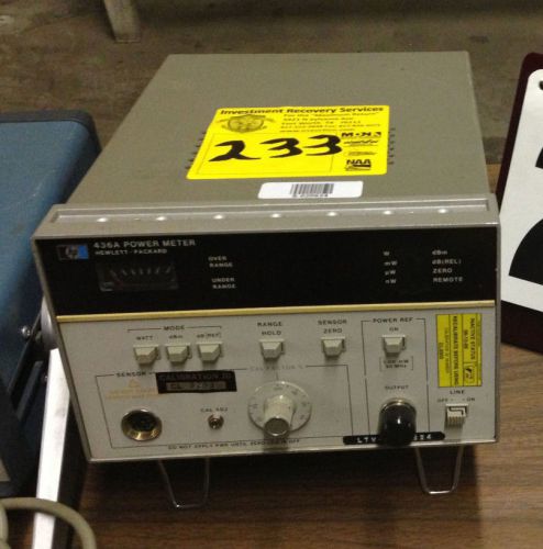 Agilent / hp 436a power meter for sale