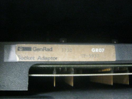GenRad Model: 1732 GR07 Socket Adapter. &lt;