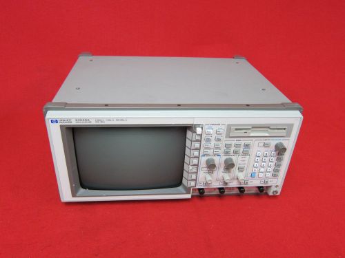 Hp / agilent 54540a 500 mhz, 2 gsa/s, 4 channel digital oscilloscope w/ floppy for sale