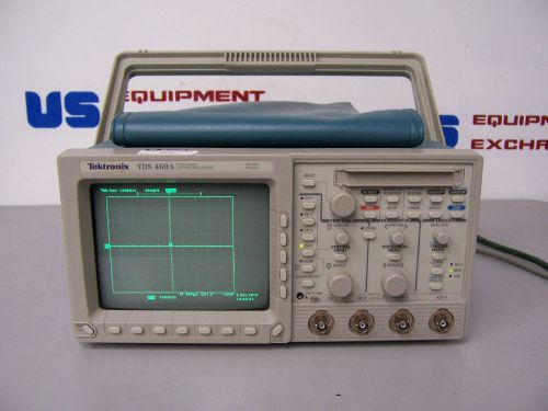 8408 tektronix tds460a 4 channel digitizing oscilloscope 400 mhz 100 ms/s for sale
