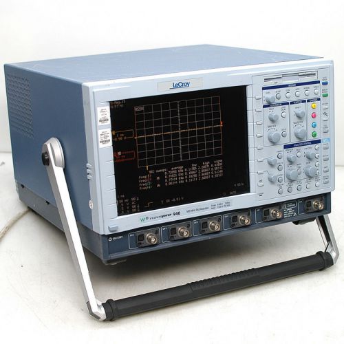 Lecroy wavepro 940 500mhz oscilloscope 8gs/s dim display bad chan. 2 for parts for sale