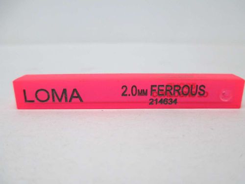 New loma engineering 214634 2.0mm ferrous wand food inspection d376220 for sale