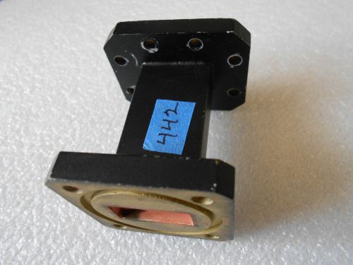 WAVEGUIDE CPR75 TO WR75 2&#034; TRANSITION ADAPTER G-G