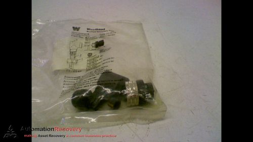 WOODHEAD CONNECTIVITY 8A4001-31 CONNECTOR M12 4 POLE, NEW