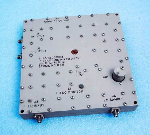 If stripline mixer assembly, 700 mhz to 70 mhz for sale