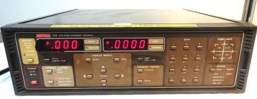 Keithley 228 I-V DC current source meter 100 W 100 V used works!