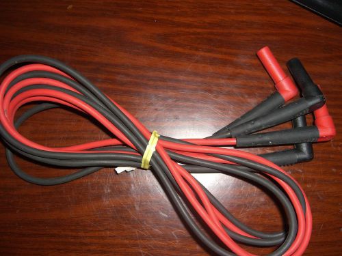 Fluke TL222 SureGrip Insulated Test Lead Set**TESTED** Free Shipping to the US!
