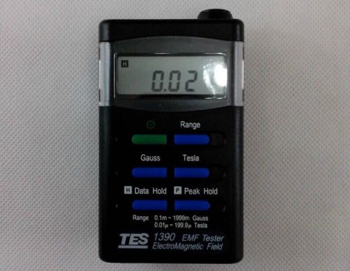 New tes1390 emf tester gauss electromagnetic field meter for sale