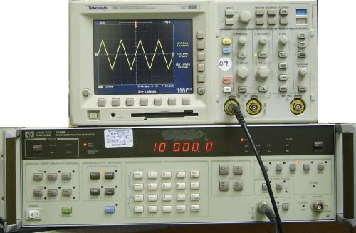 Agilent/Keysight/HP 3325B frequency synthesizer/function generator , NIST-cal&#039;d