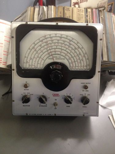 vintage EICO 315 Signal Generator Electronic Ham Radio Test w/ xtra large meter