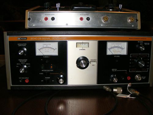 B&amp;K 1040 CB Service Master and B&amp;K 2040 CB Signal Generator