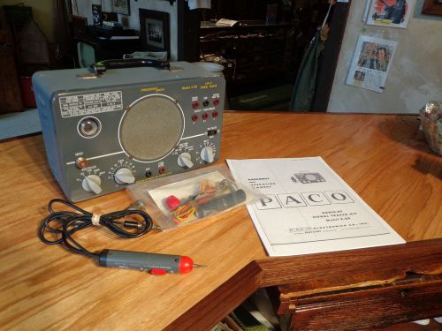 Vintage precision/paco z-80 tube signal tracer--immaculately clean--take a look for sale