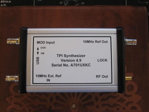 Rf signal generator calibrated 35mhz to 4.4ghz via usb + rf cable over 500 sold for sale