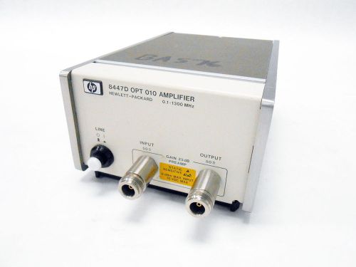 Hp agilent 8447d amplifier 1300 mhz option 010 8447d-010 1.3 ghz for sale