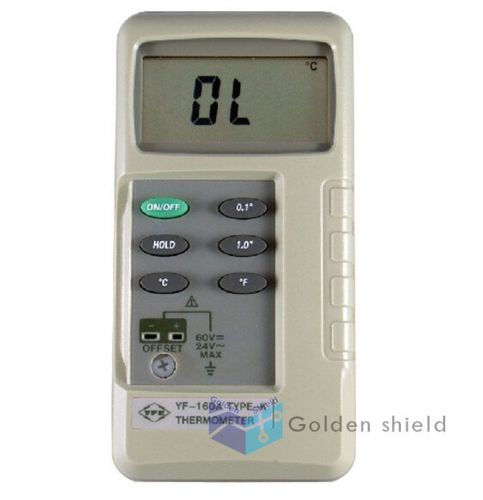 Tenmars yf-160a k type thermometer brand new -50 to 1200 °c (58 to 1999 °f) for sale