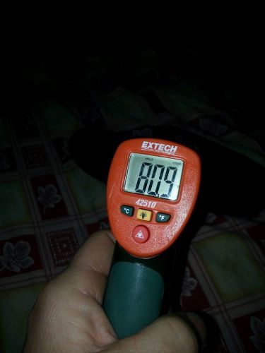 Used  EXTECH INFARED IR -MINI THERMOMETER 42510 -50-538C very good condition !!!