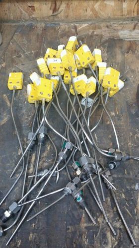 Lot of 20 New 1/8&#034; K Type Thermocouples
