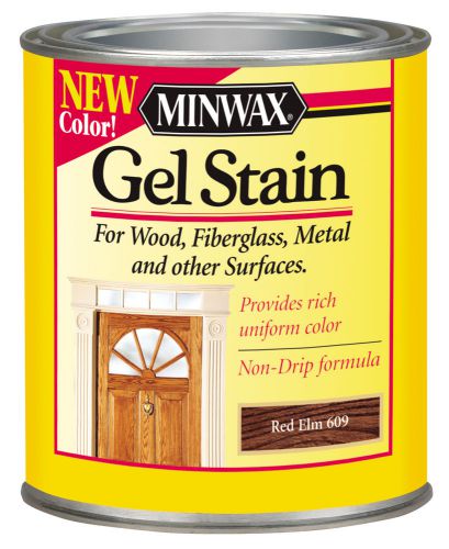 Minwax 66090 1 quart red elm gel stain for sale