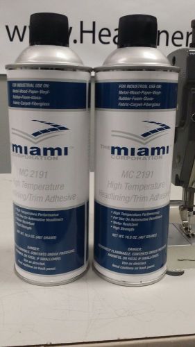 Qty 2 headliner repair hi temp trim spray adhesive 16.5oz can headliner glue for sale