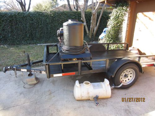 Power washer on a trailer for sale