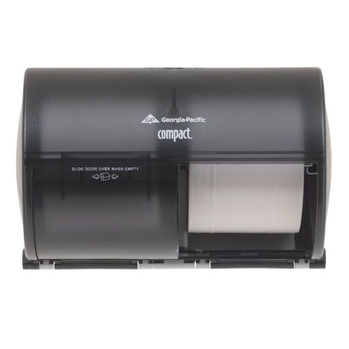 Georgia-Pacific Compact 56784 Translucent Smoke Side-By-Side Double Roll